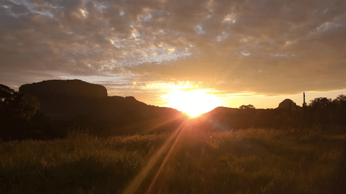Por do sol Rio Aquidauanda Rancho do Ely 2