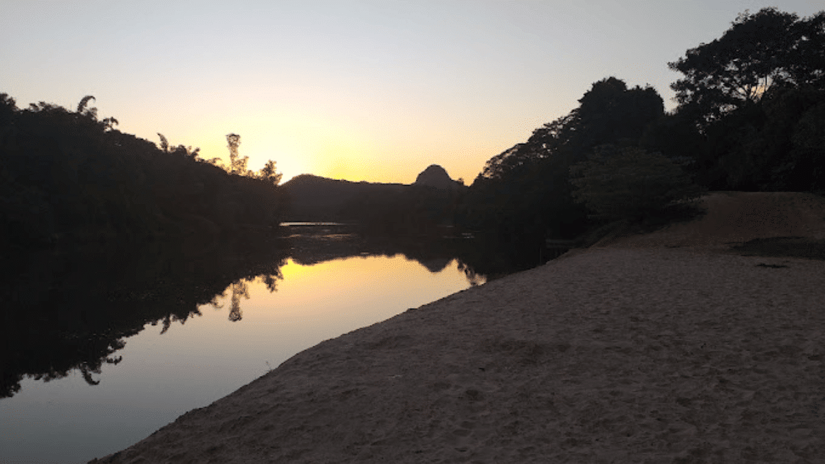 Por do sol Rio Aquidauanda Rancho do Ely 3